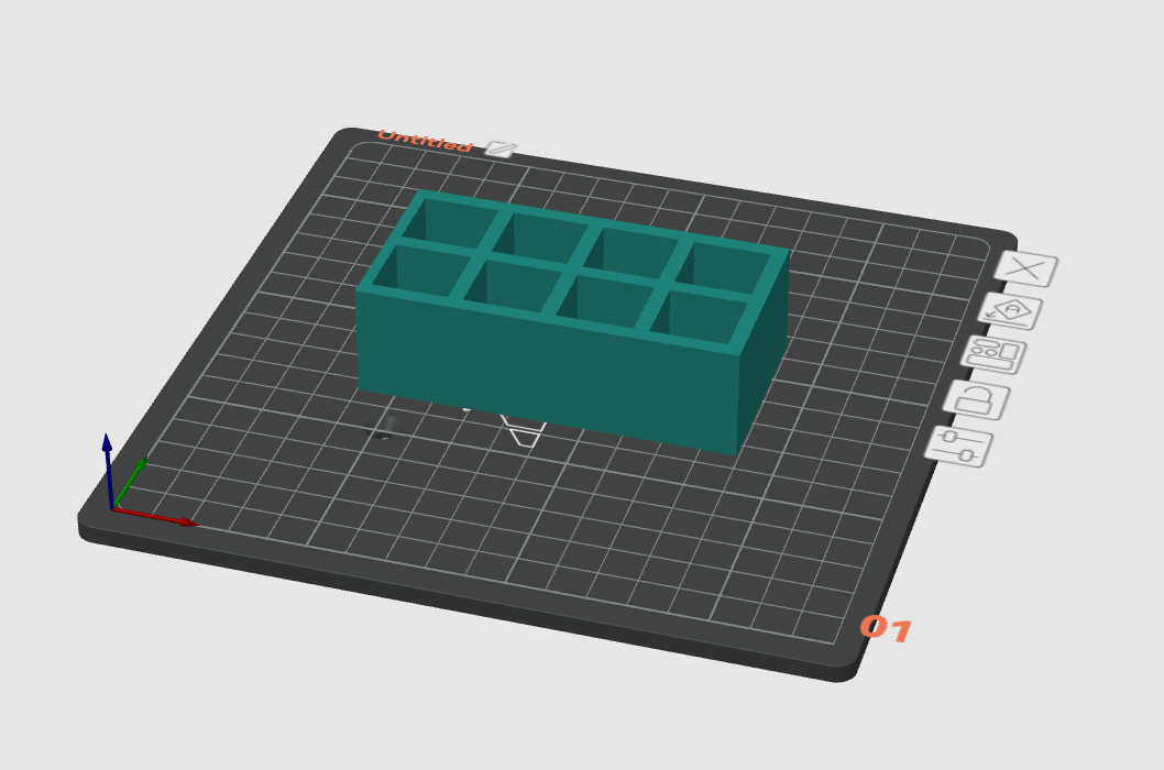Ice "Cube" Tray