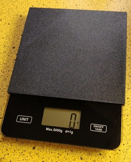 Glass Top Kitchen Scale Cover
