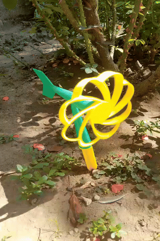 Garden Windmill - V2! - Now self-orienting! - 100% Printable - photo 2
