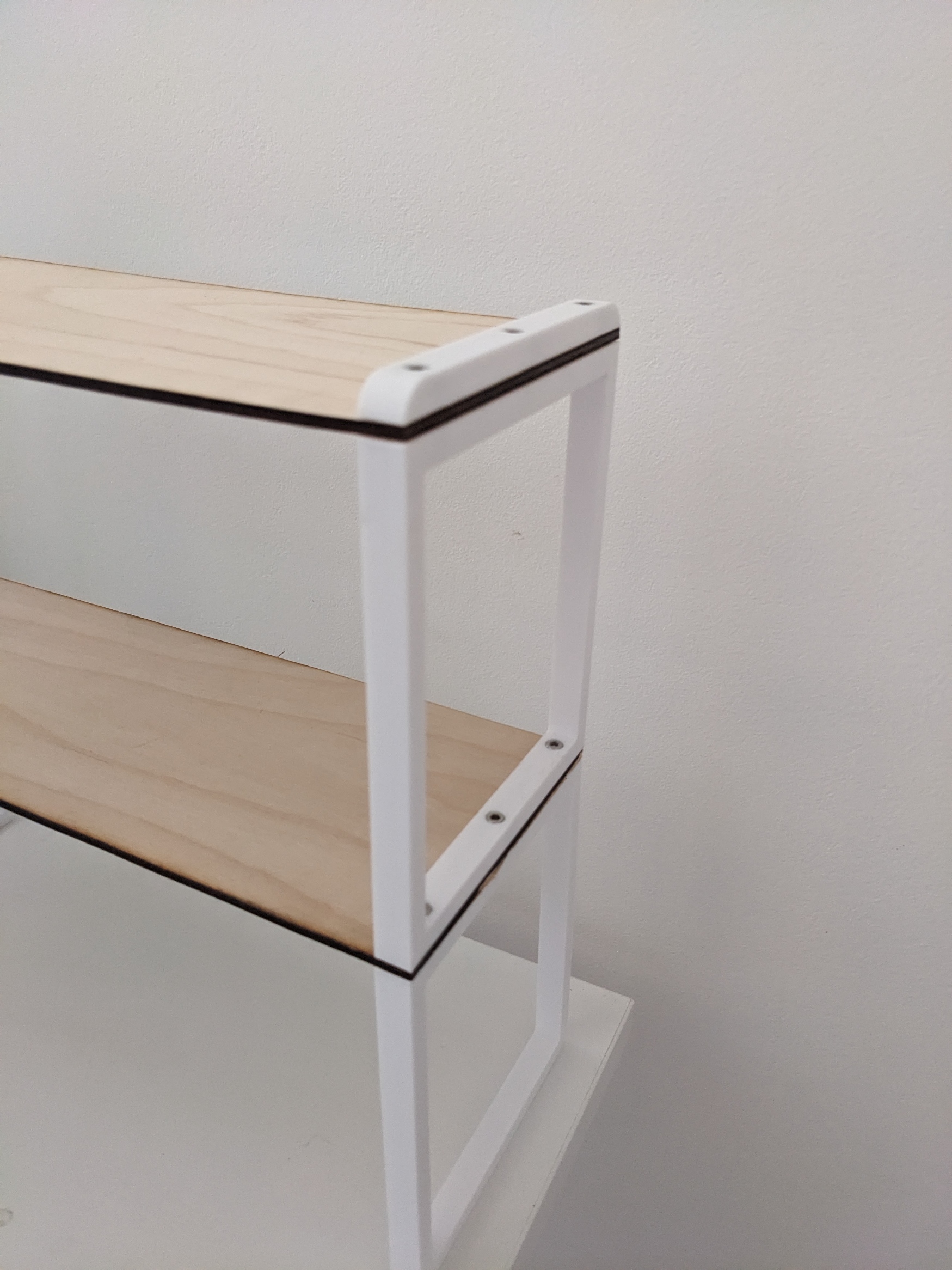Minimalist Desktop Shelf