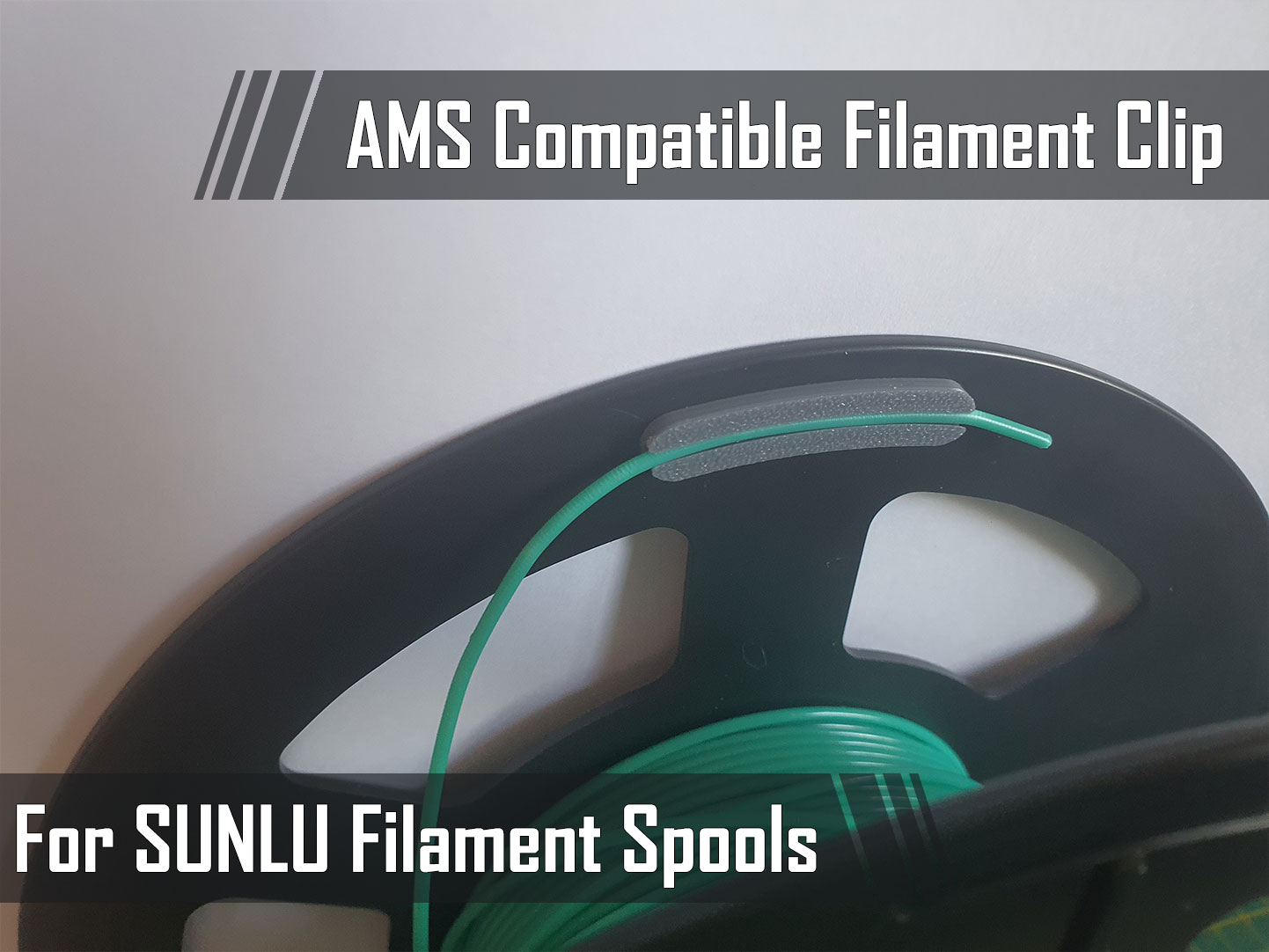 AMS Compatible SUNLU Spool Filament Clip