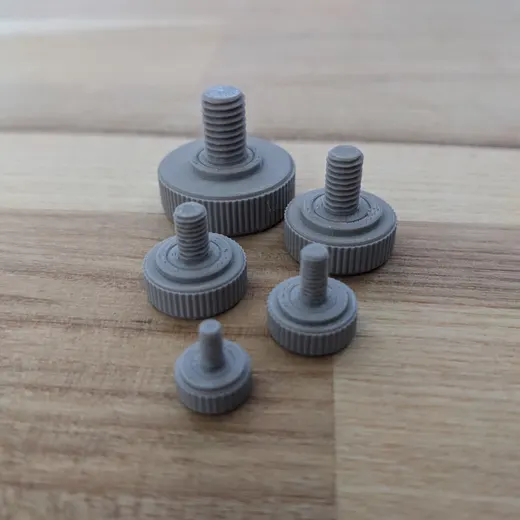 Ultimate Metric Knurled Thumb Screw Collection M3-M8 - photo 2