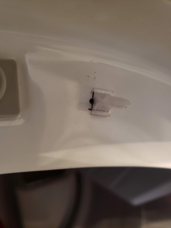 Dryer door latch (male) - photo 2
