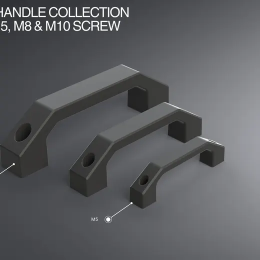 Pull Handle Collection for M5-M10 Screws