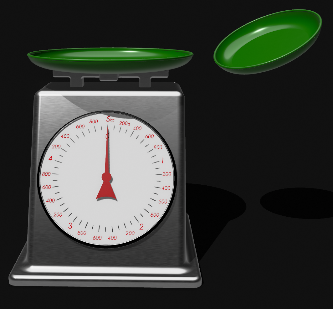 Mechanical and electronic kitchen scale replicas - photo 2