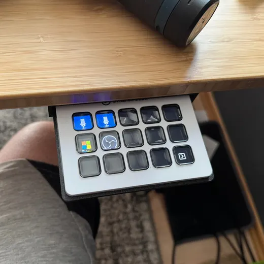 elgato Stream Deck MK.2 Under Desk Drawer