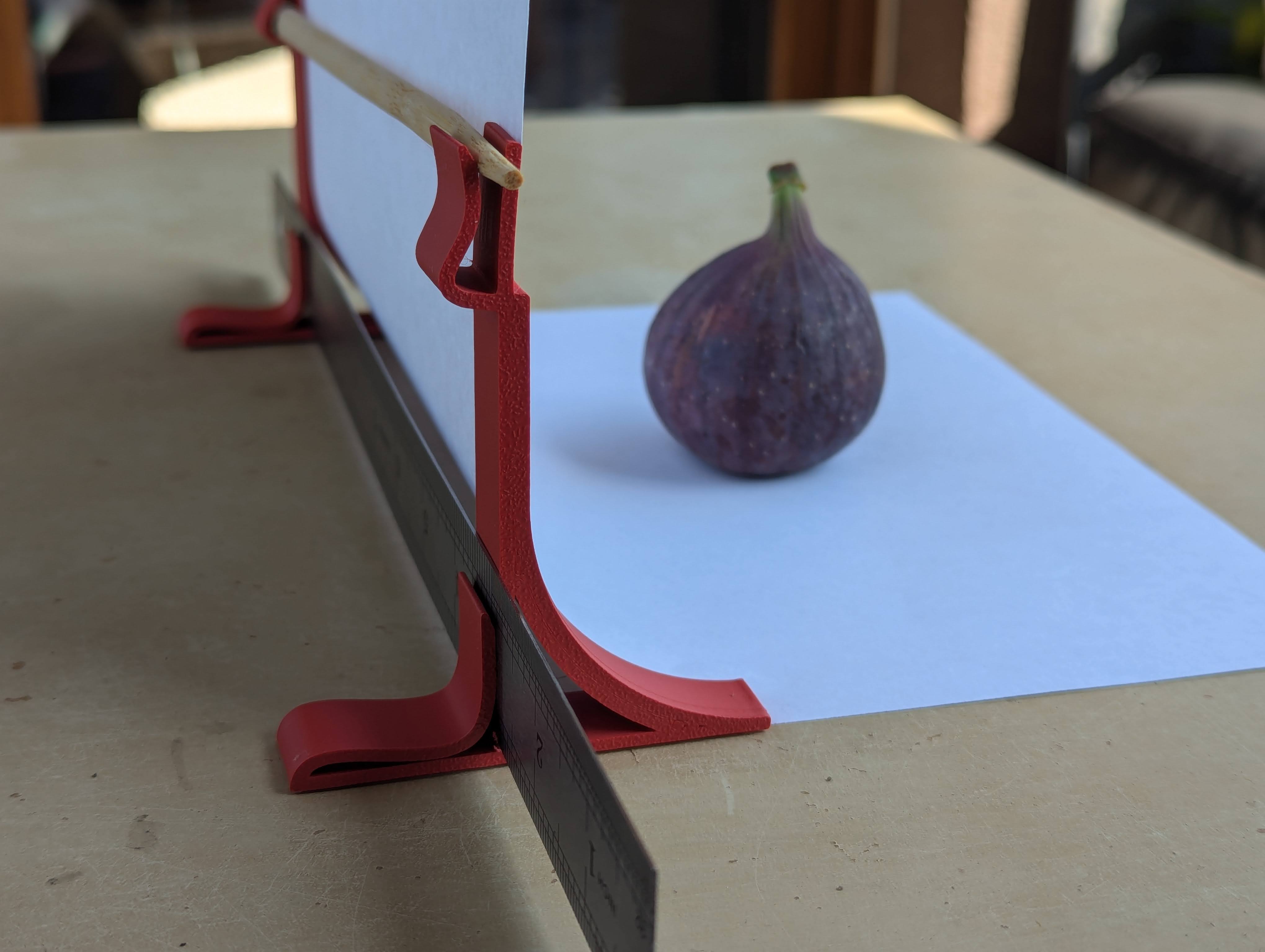 Photo studio on table, paper background stand (A4, A3, A2, any size)
