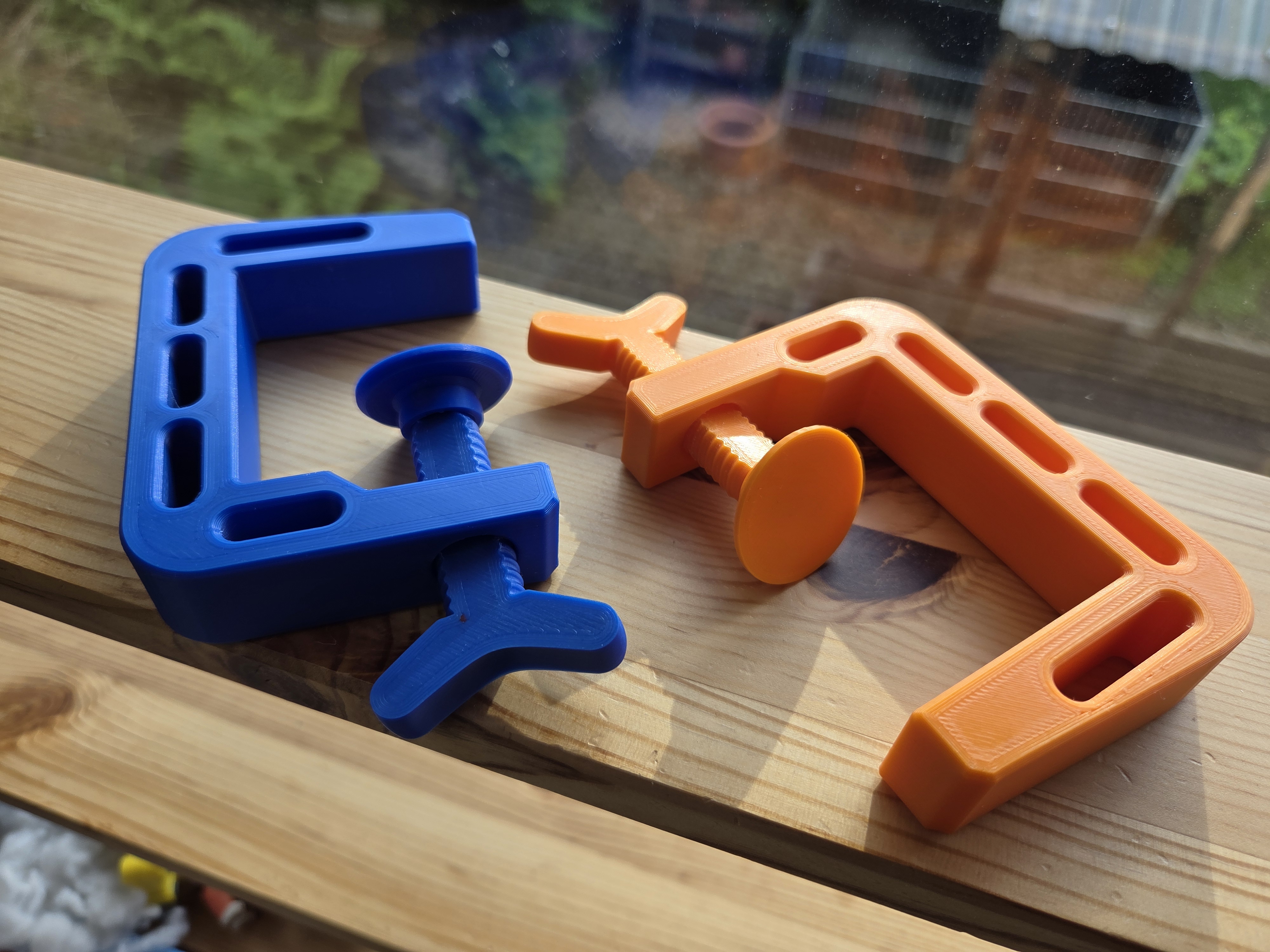 C-Clamp Set – Multiple Sizes for Workshop and Play