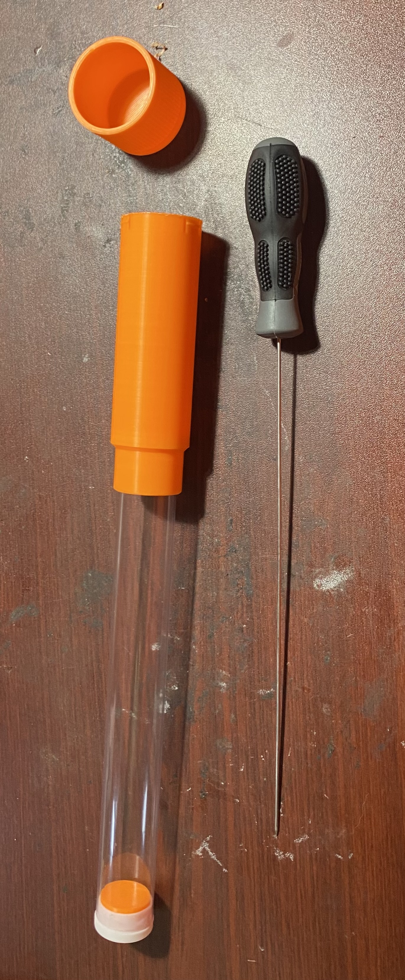 End Cap for Creality Clog Poke Nozzle Cleaning Tool (Uses Original Tube) - photo 2
