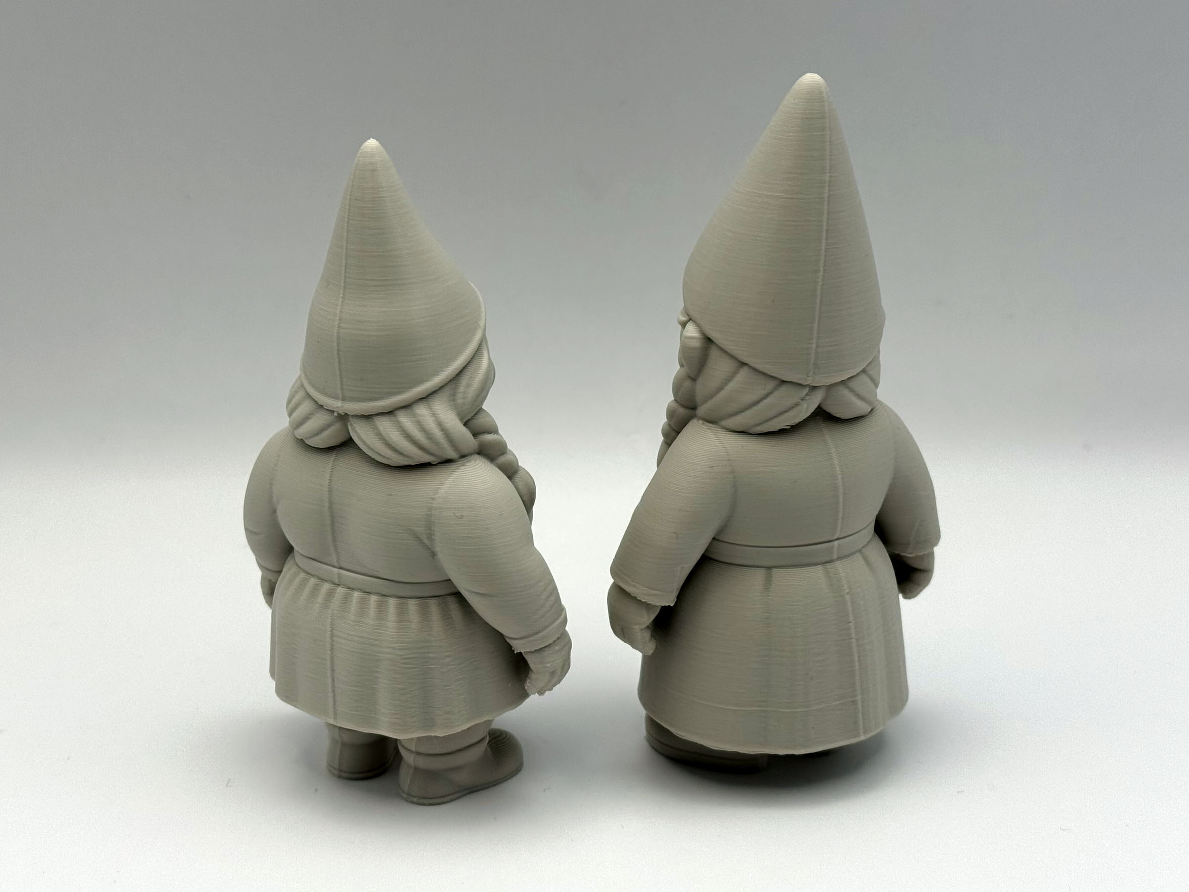 Two Female Garden Gnomes - photo 3