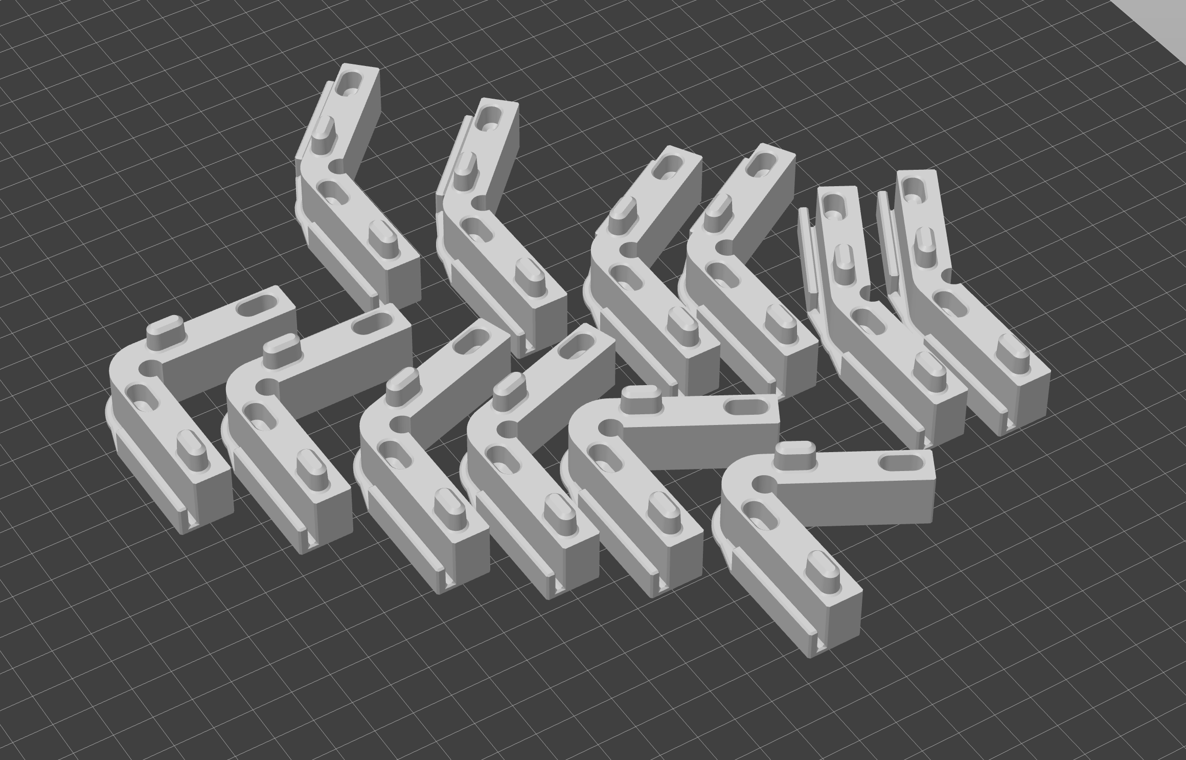 Corners clamp for cargo straps multiple angles 26mm - photo 4