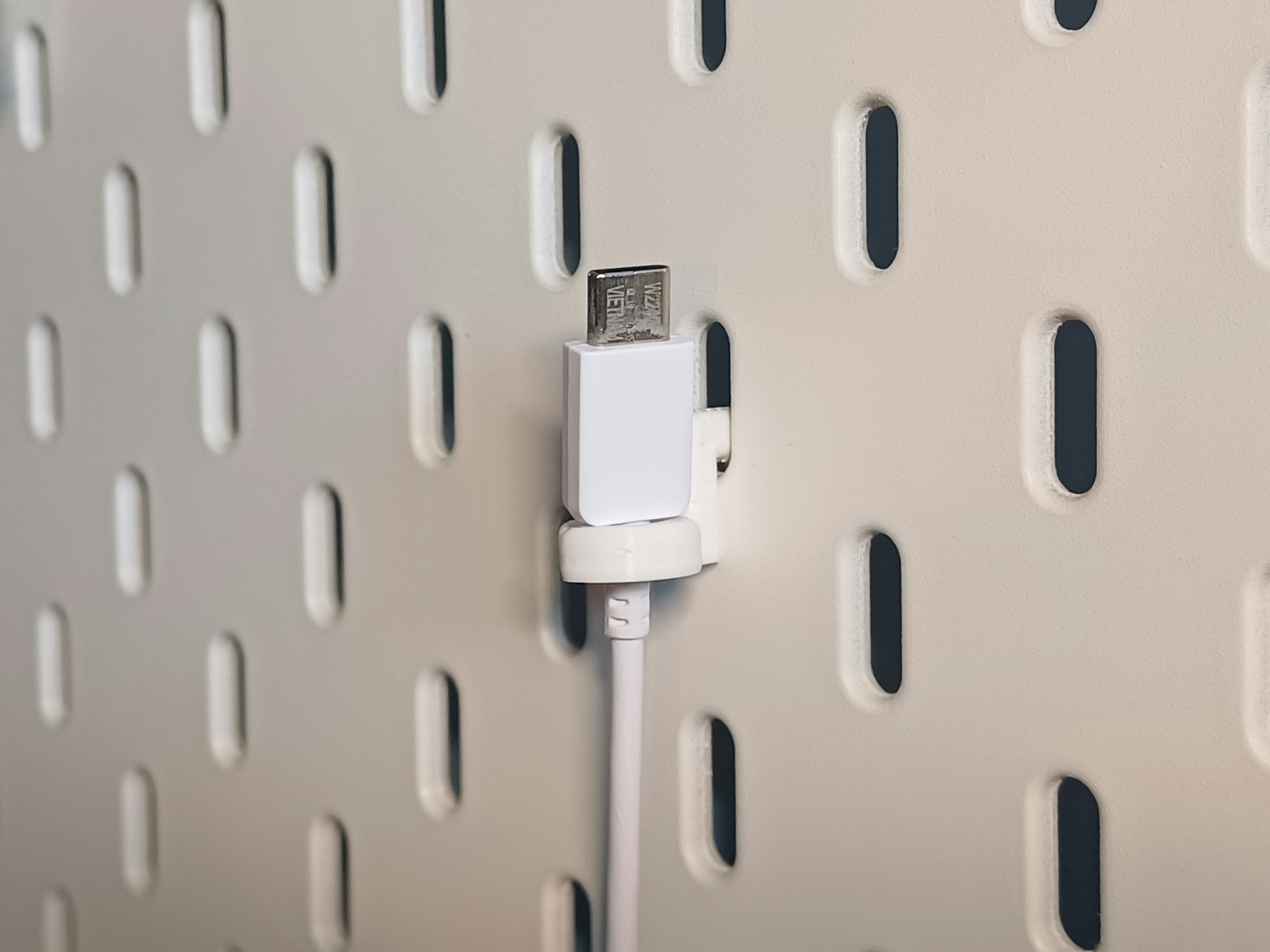 Skadis single cable holder - parametric - photo 2