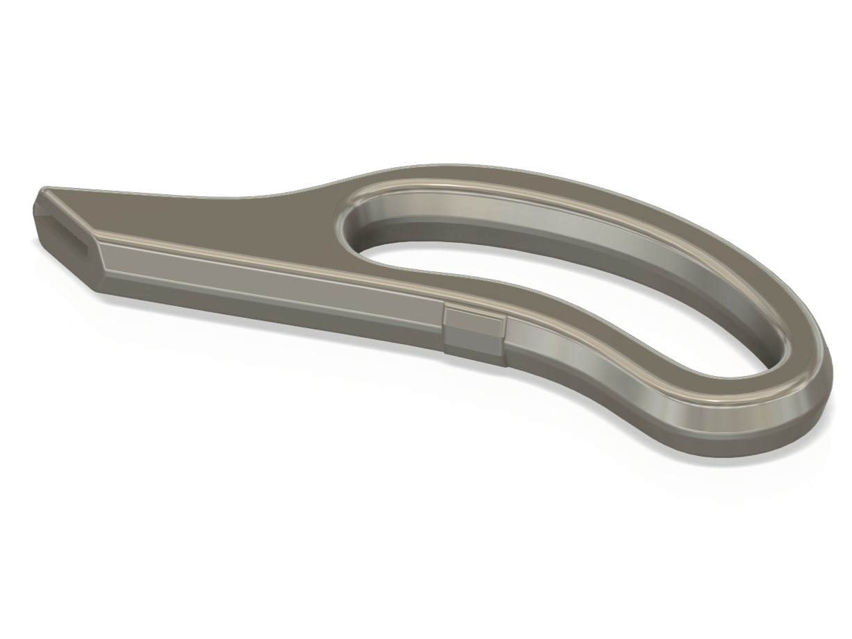 Kitchen Scissors Replacement Handle, Inox 120mm - photo 2