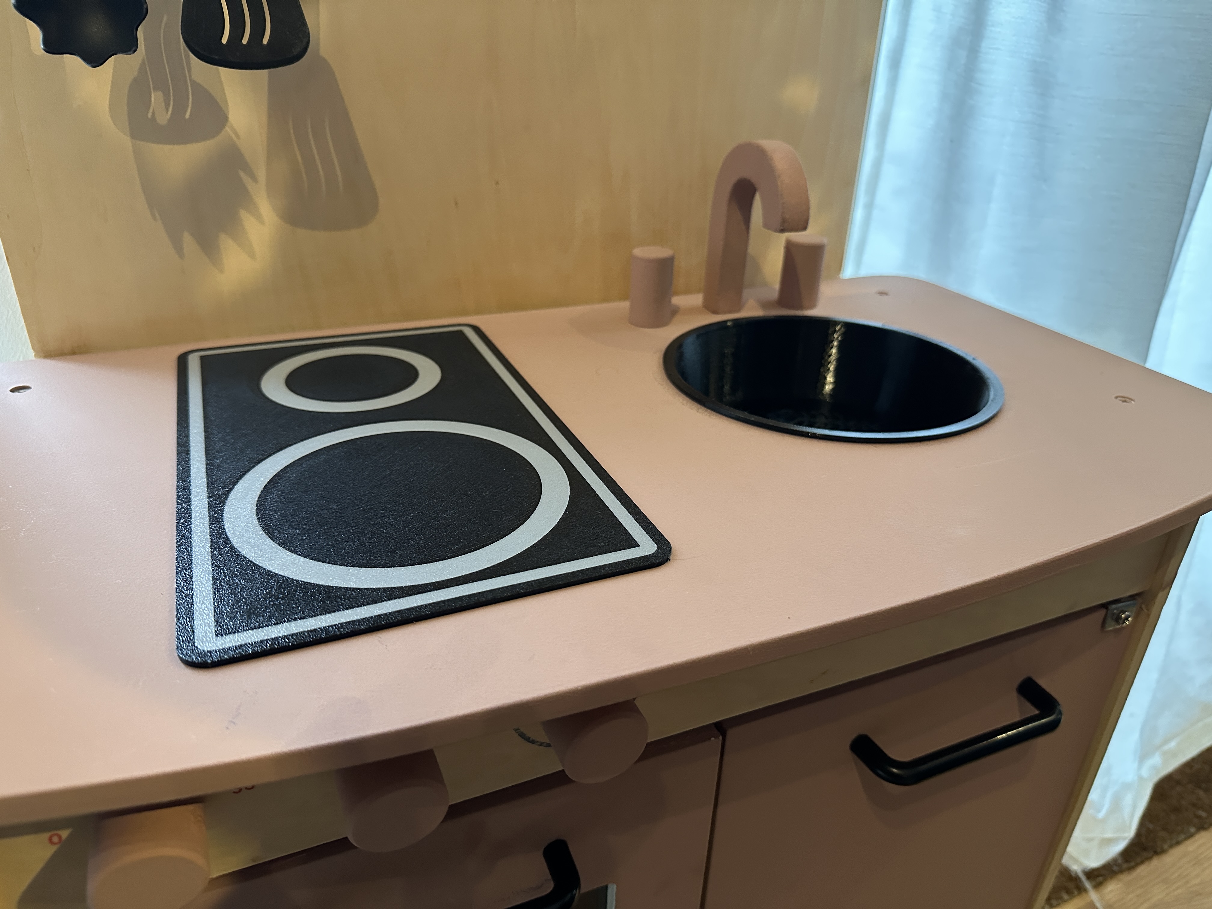 Mini Sink with Forgotten Fishbone for Kids’ Play Kitchen - photo 3