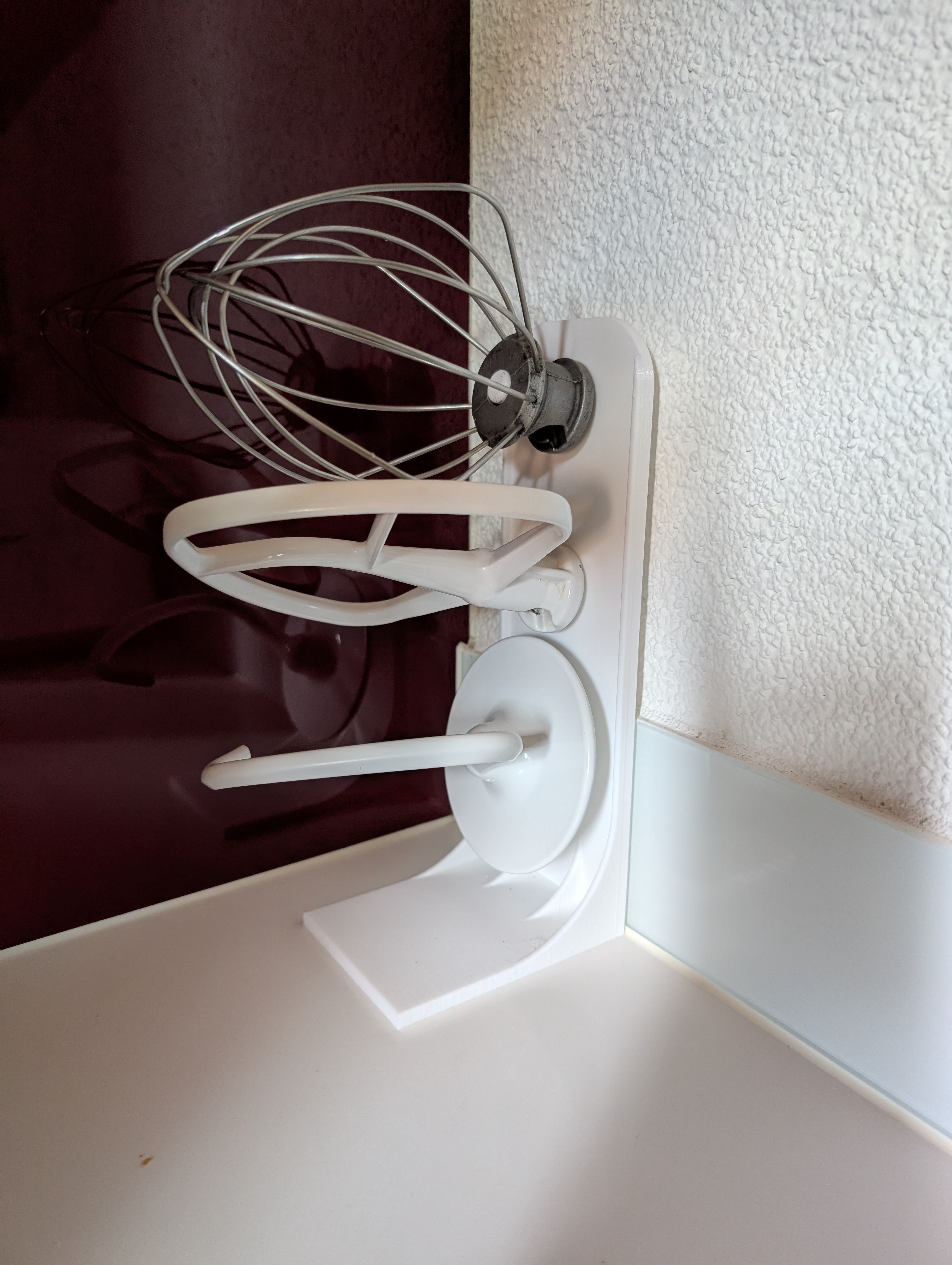 Kitchen Aid mixer attachment holder - photo 2