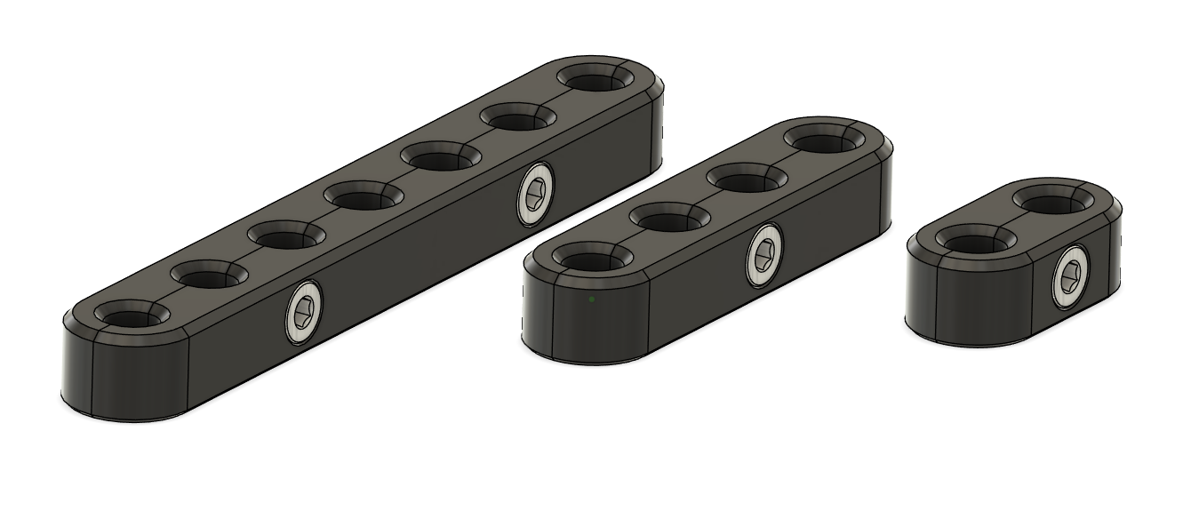 Cable management clamp - 3 Sizes - photo 2