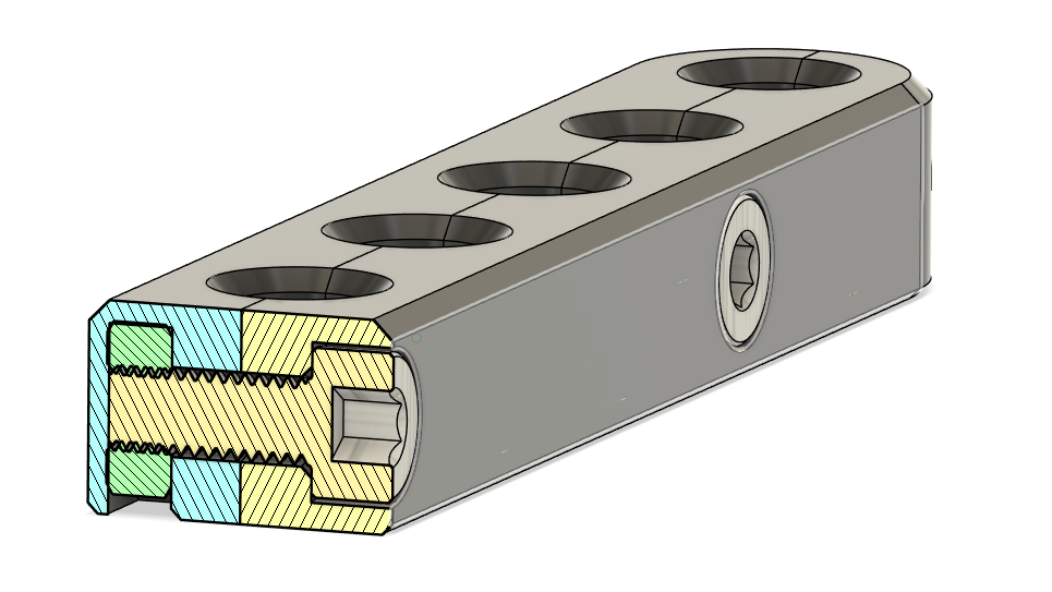 Cable management clamp - 3 Sizes - photo 3