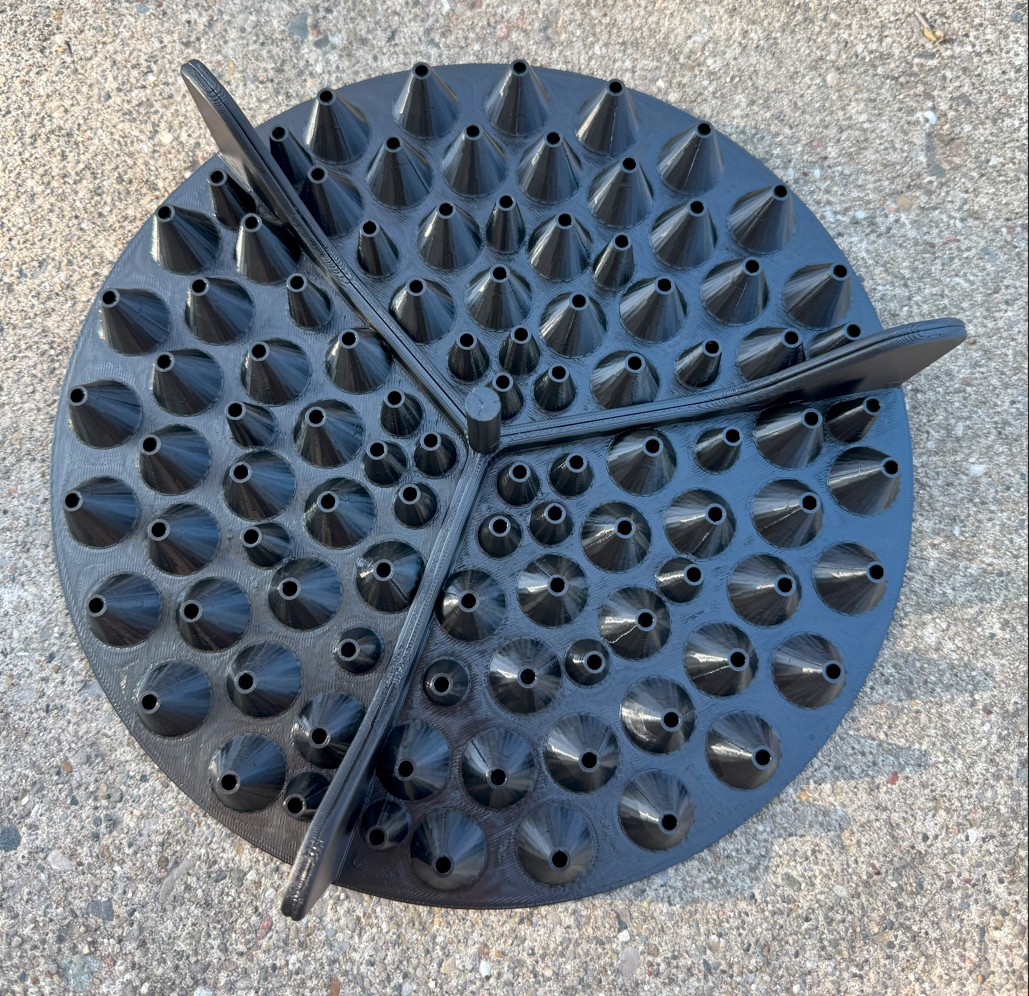 Car Wash Grit Guard for 5 gallon bucket with center foot - photo 2