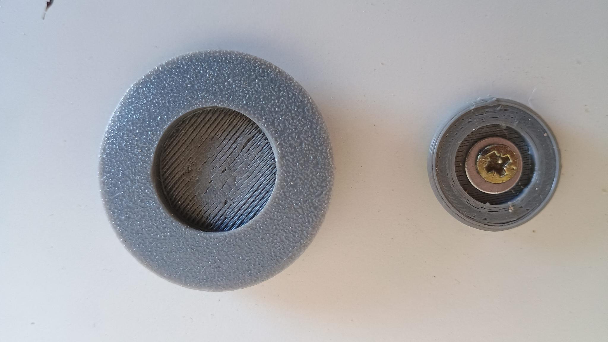 wall protector for door handles | Wand Schutz | customizable OpenSCAD- Script - photo 2