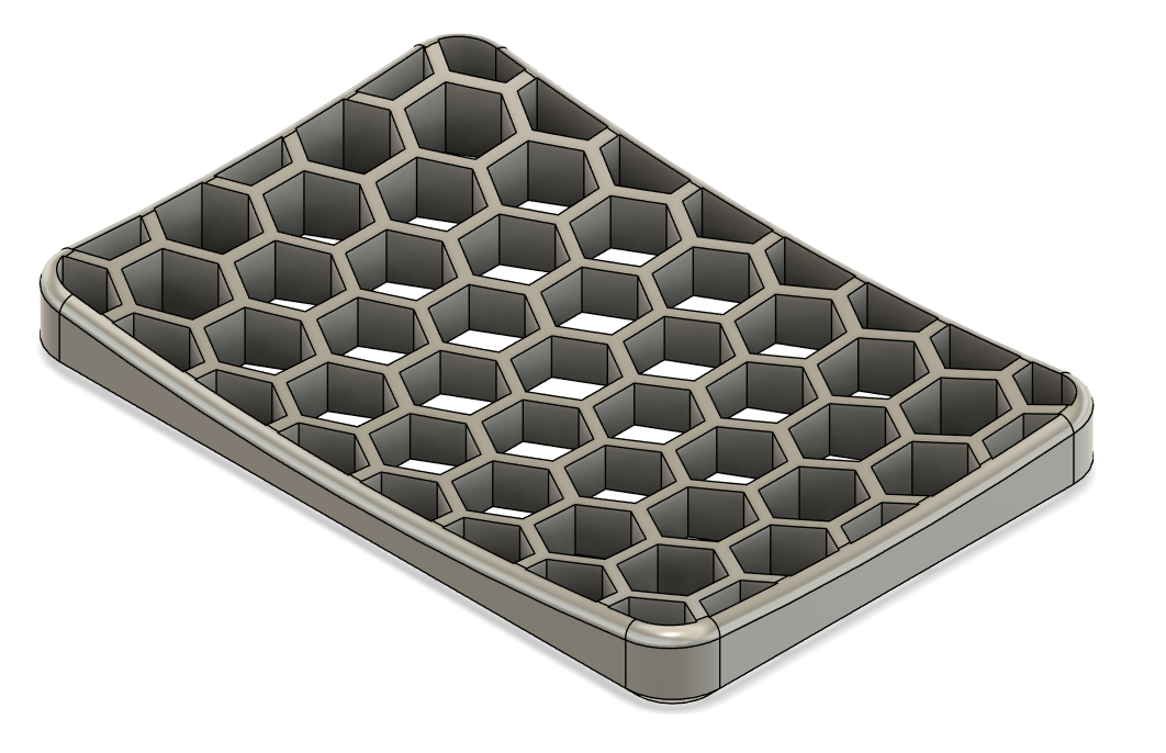 Honeycomb Soap Dish (with & without Drip Tray)