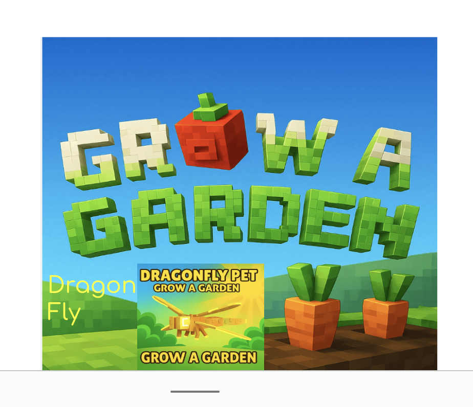 Grow a Garden Dragon Fly