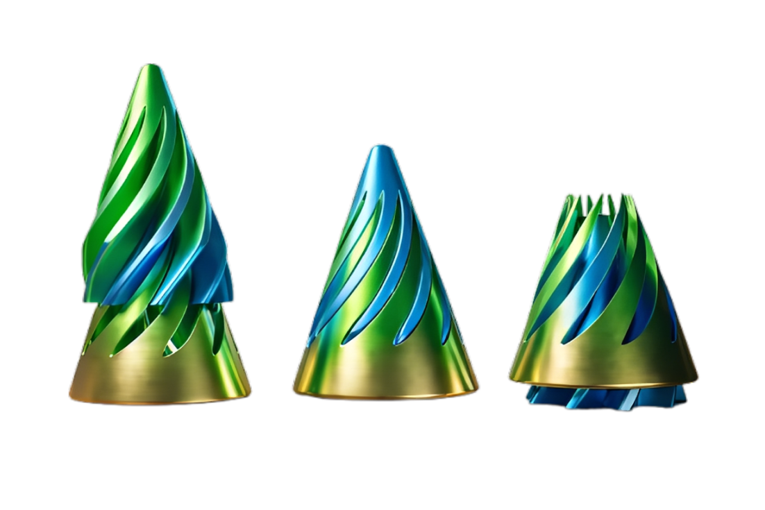 Satisfying spiral cone fidget toy - photo 2