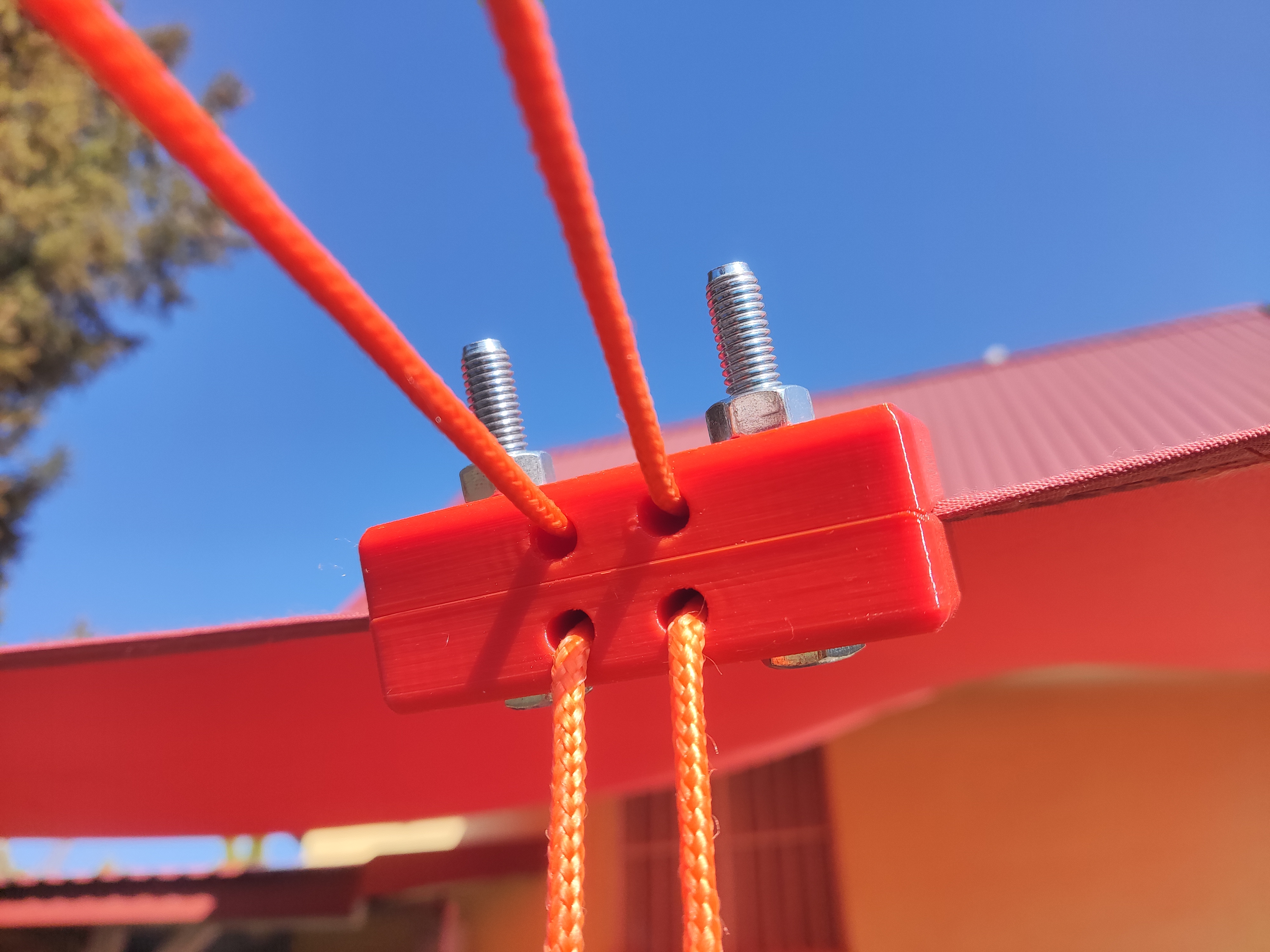 Shade Sail Clamp with Rope Holes - photo 2