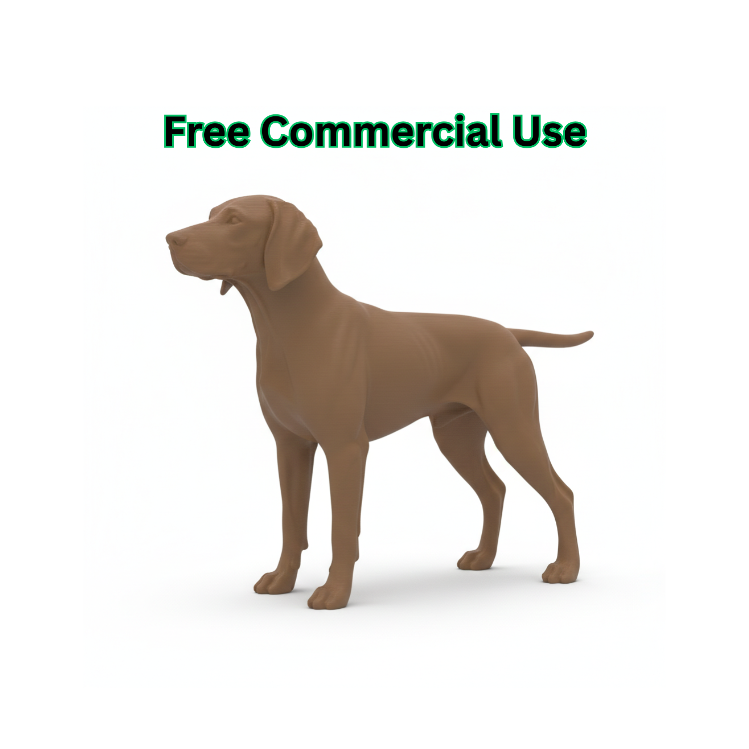 German Shorthaired Pointer Figurine