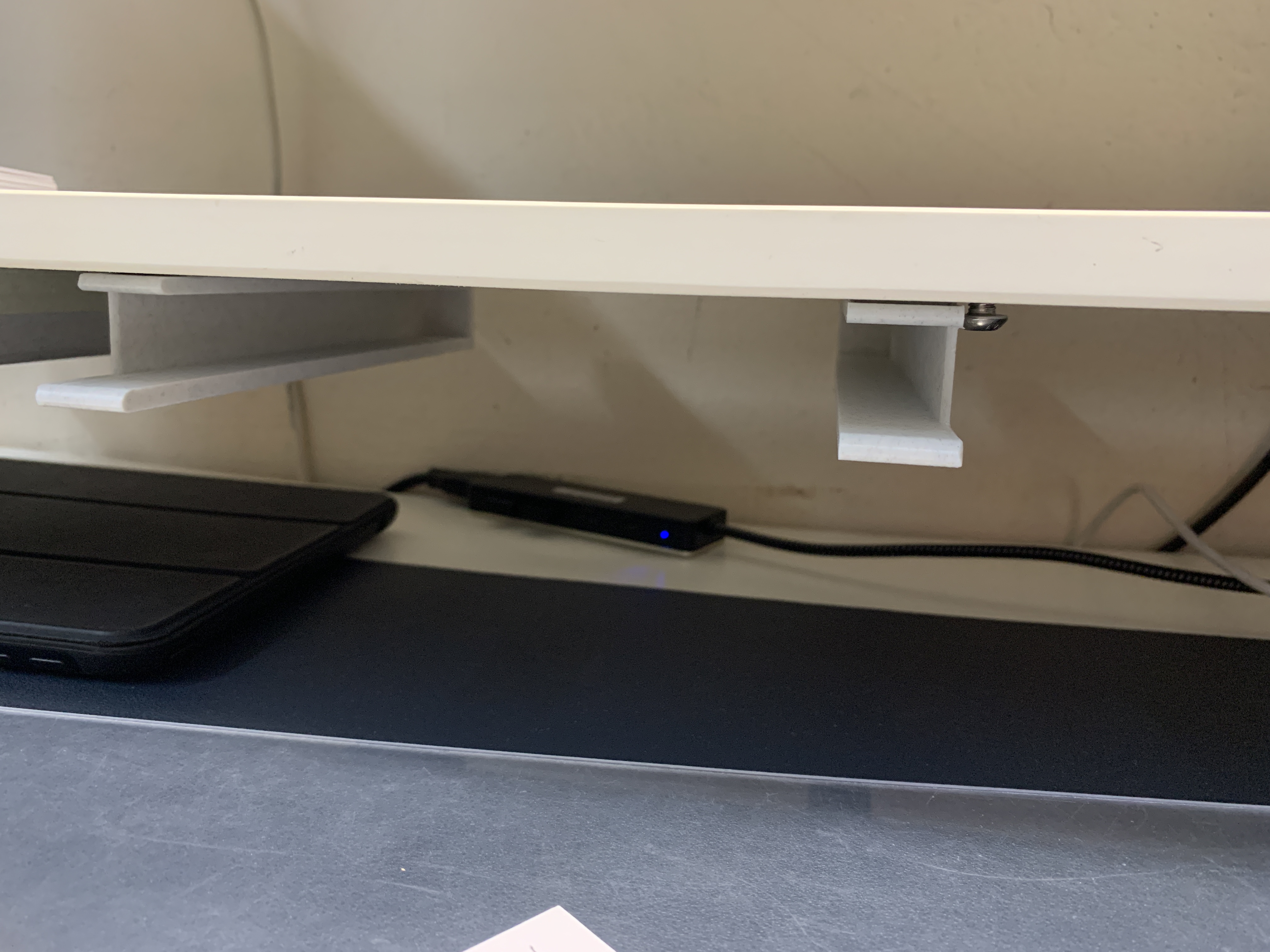 Under desk shelf