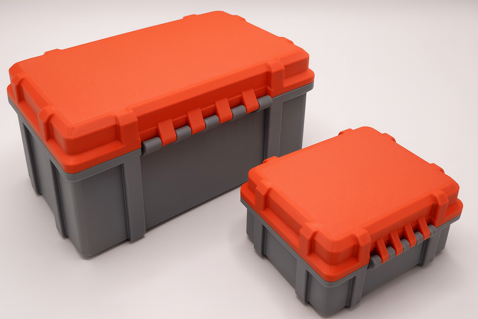 Parametric Hinged Storage Box with Snap-Fit Lid (Customizable SCAD) - photo 2