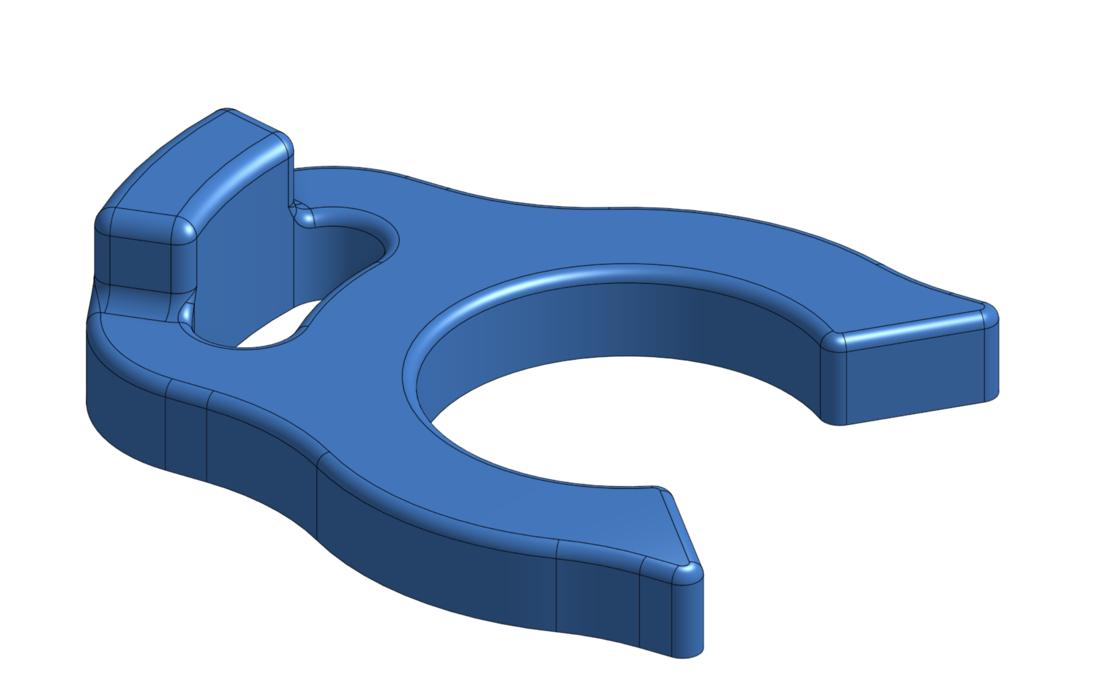 Anycubic Kobra 3 PTFE Tube Clip (Reverse Engineered) - photo 2