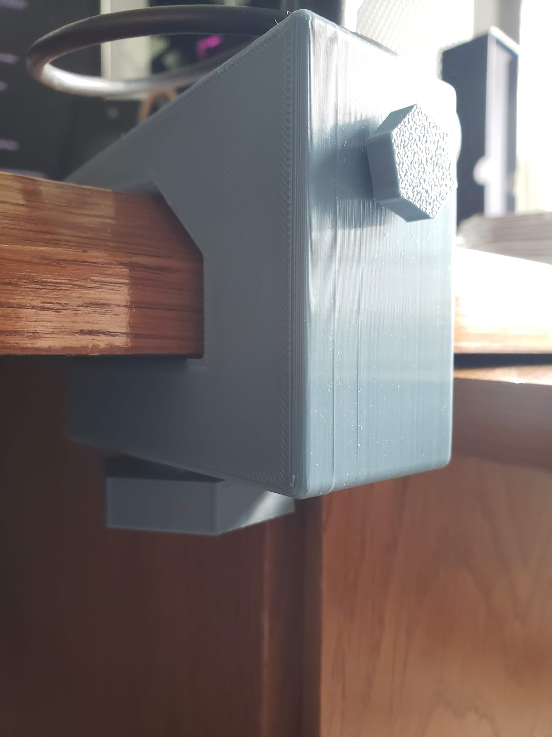 45 Degree Chamfer Desk Microphone Clamp - photo 2