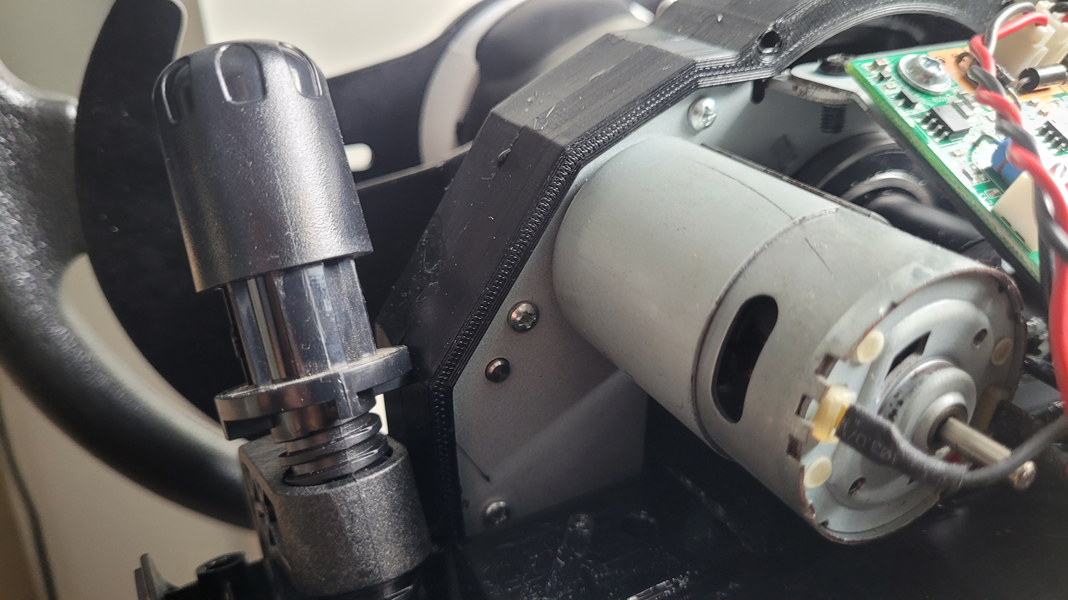Logitech G25/G27/G29 Bearing Housing Support Clamp (Alternative Fix) - photo 2
