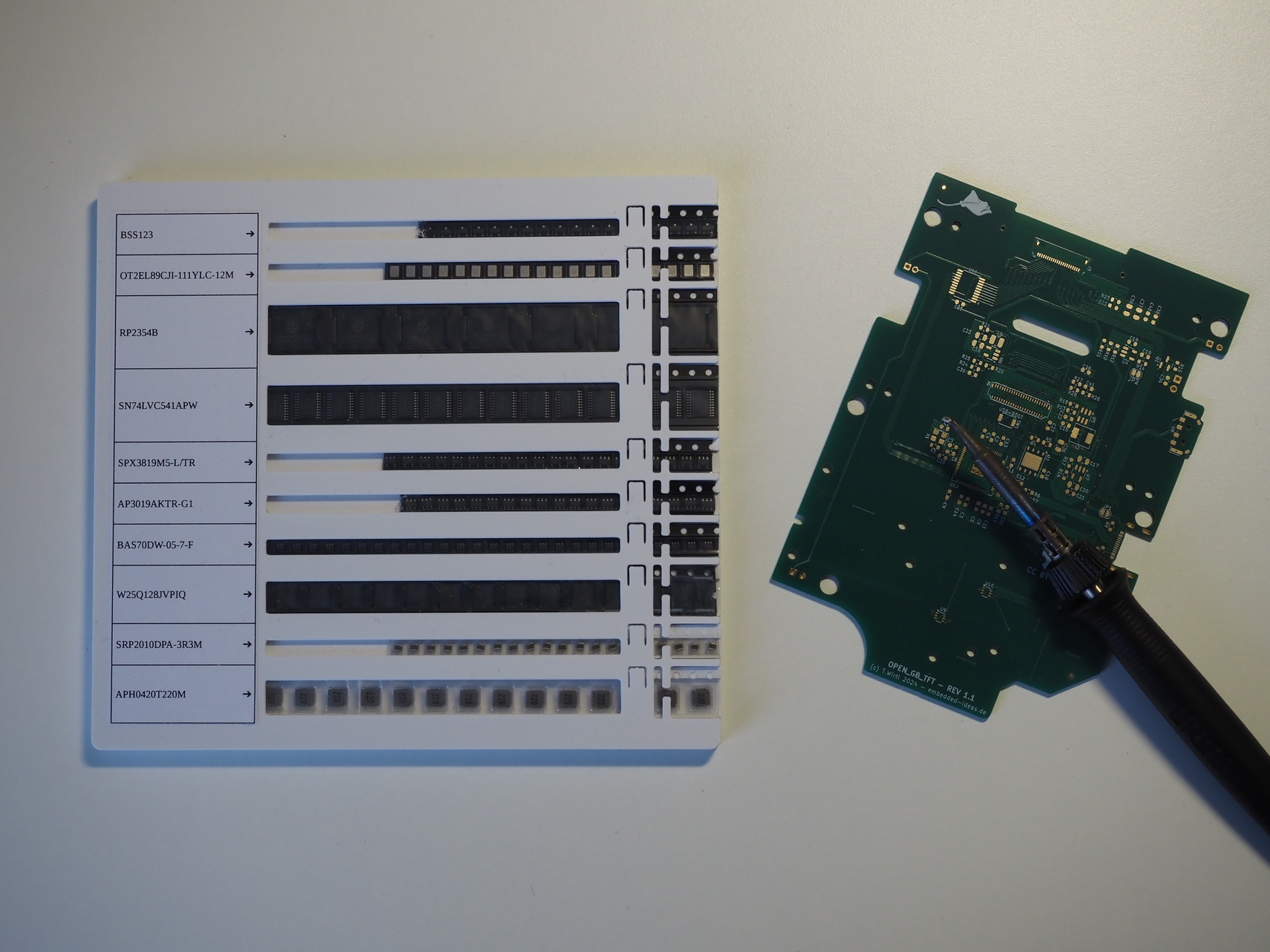 Parametric SMD Component Storage Tray - photo 2