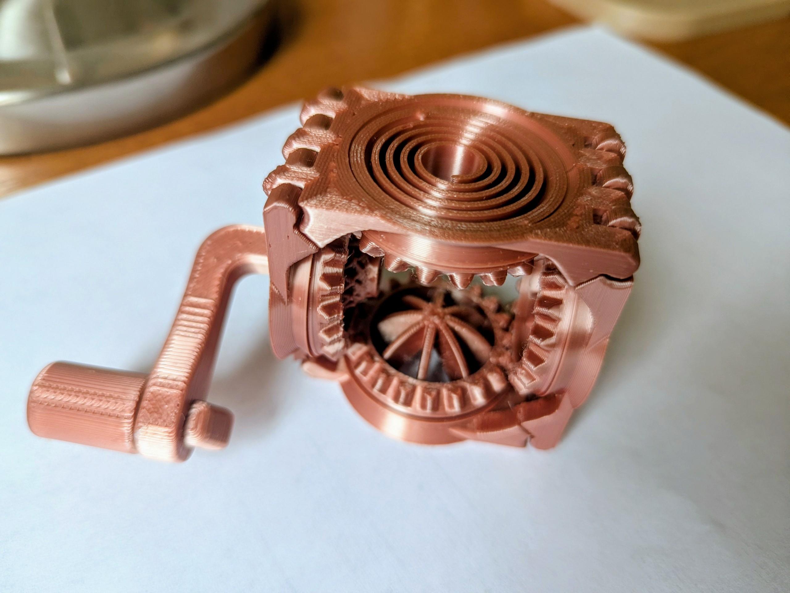 Foldable Gear Fidget Toy / Print-in-Place - photo 2