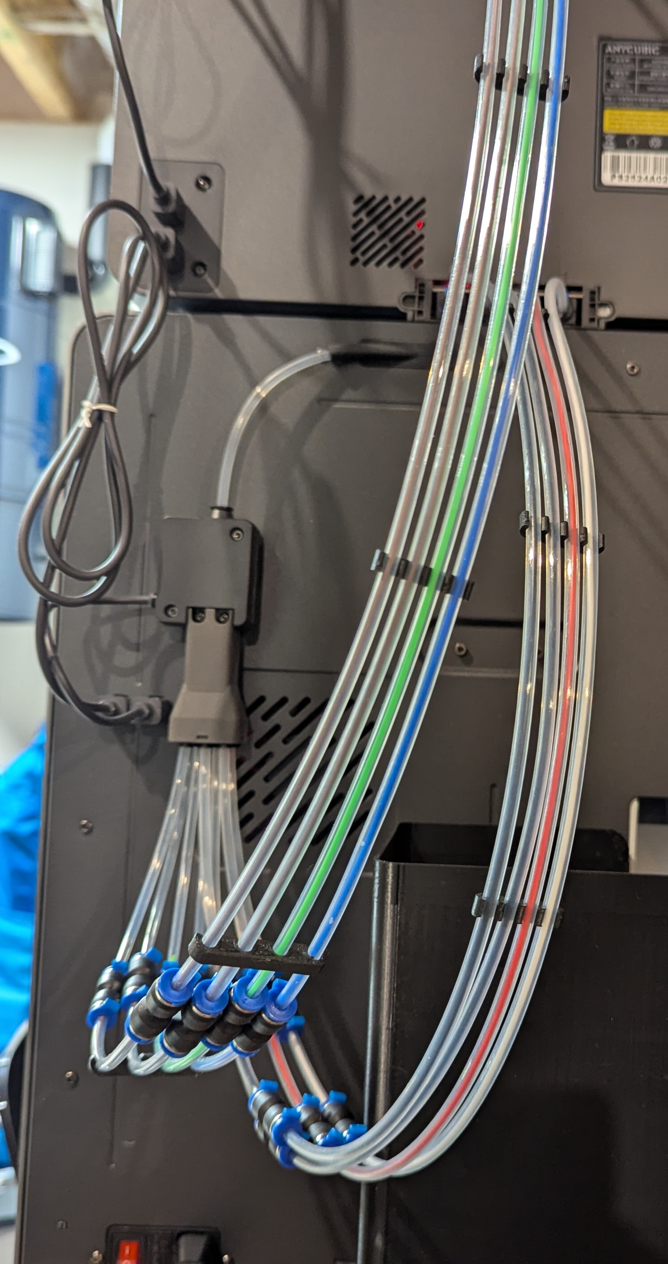 PTFE 4mm Tube Holder / Organizer / Clip - photo 4