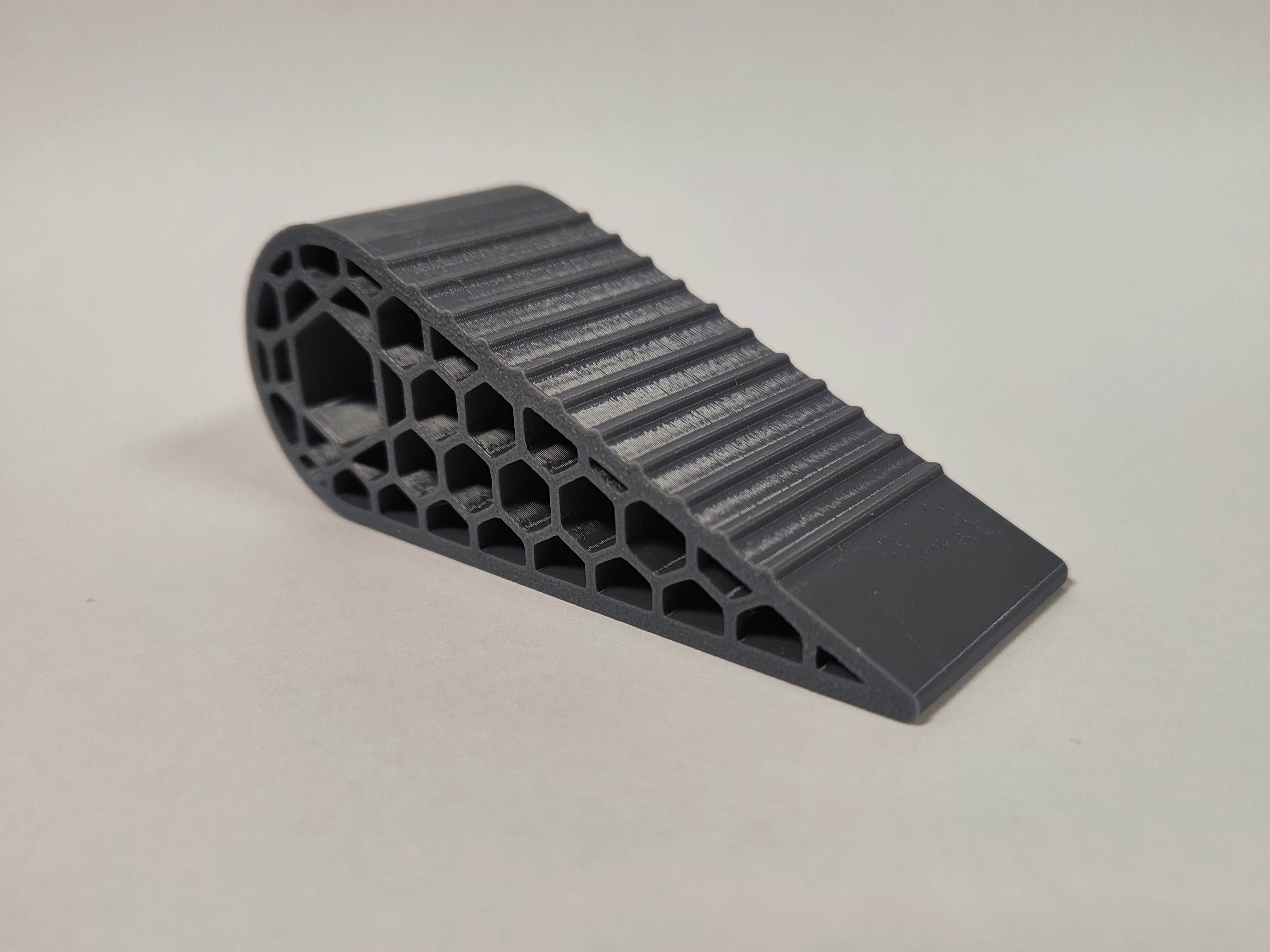 Hex-Flex Door Stopper | Honeycomb Wedge