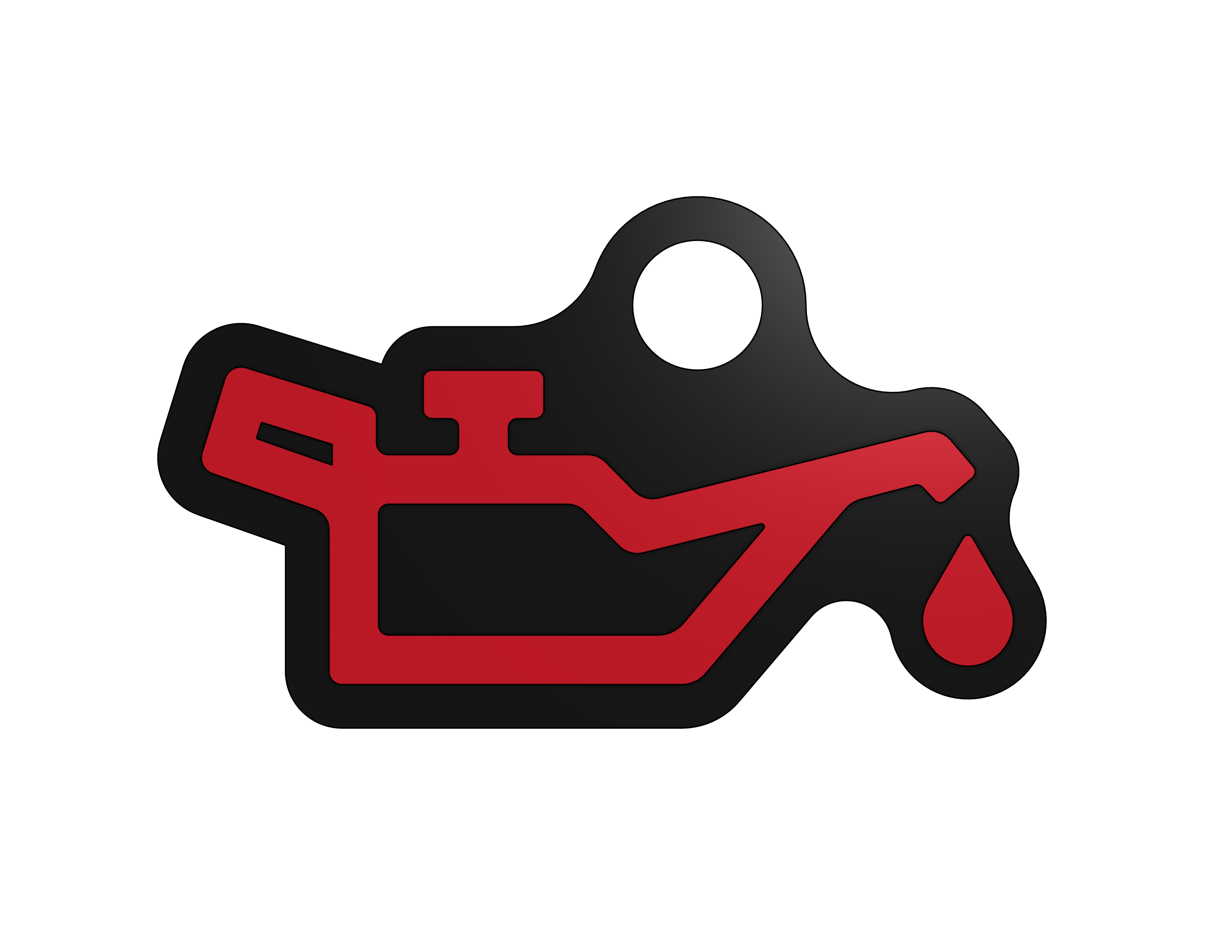 Set of Car indicator light keychains - photo 3