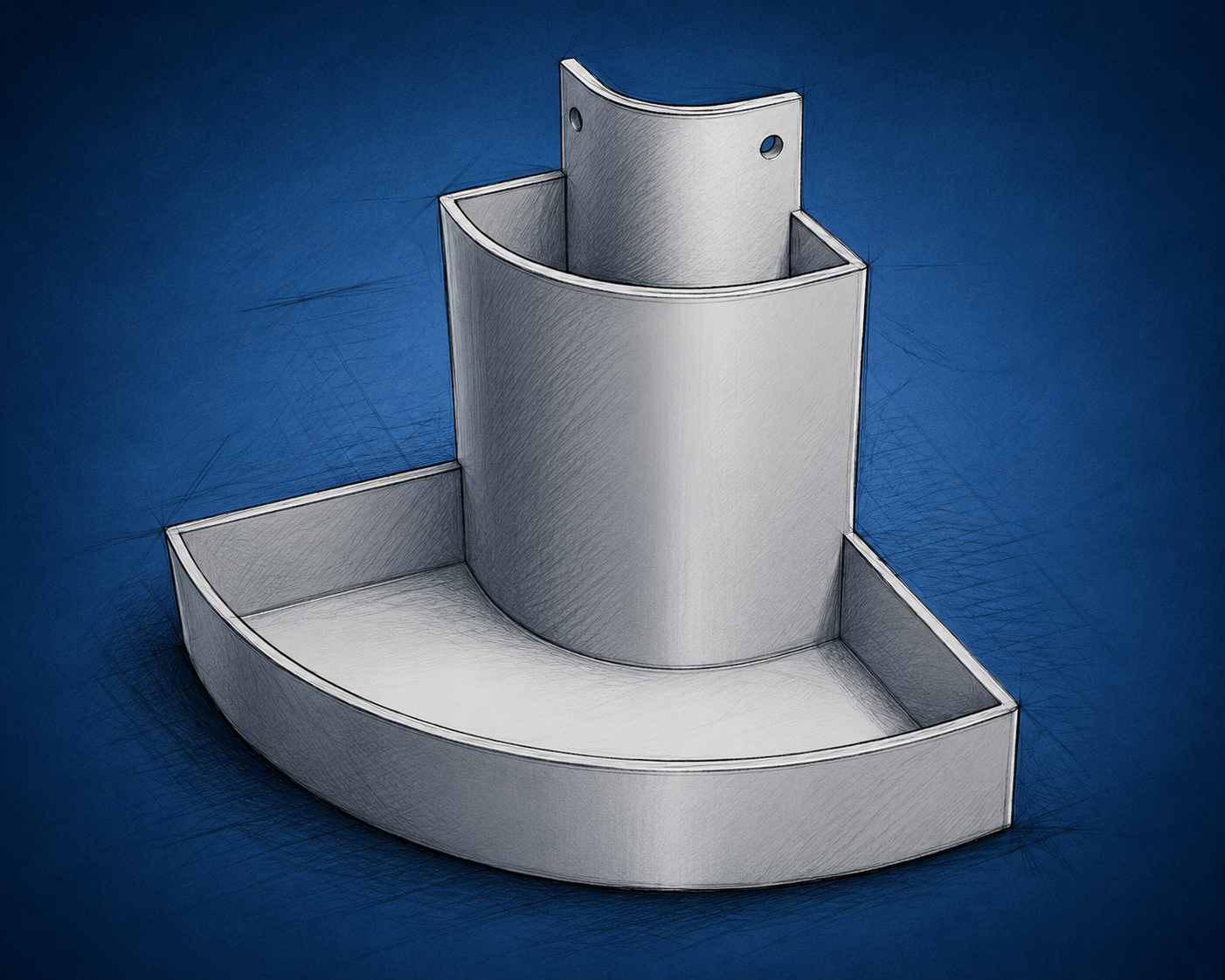 Flashforge AD5x radial tool slot and tray