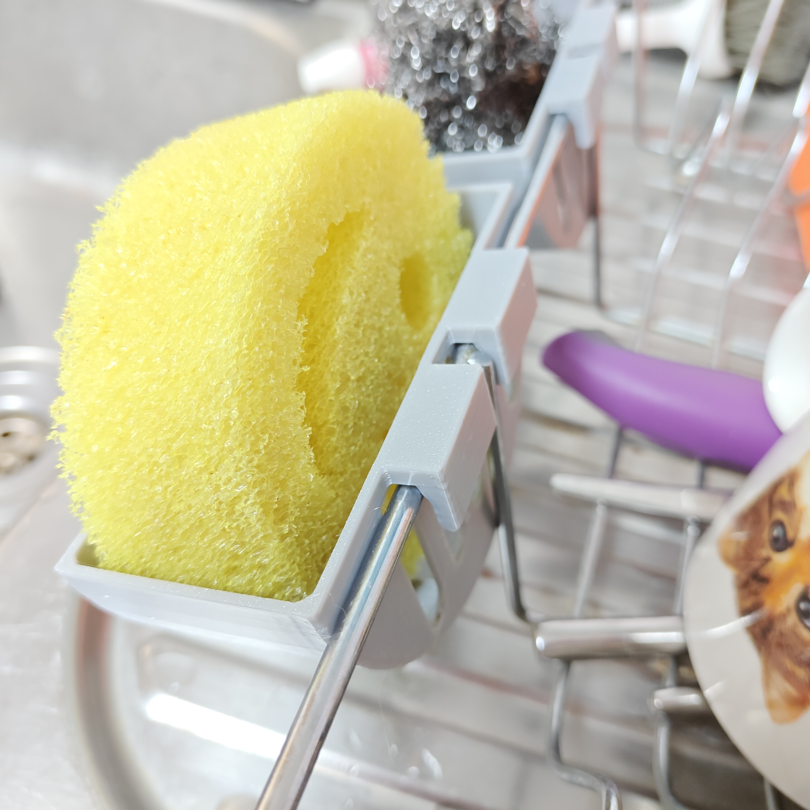 Scrub Daddy / Sponge Kitchen Sink Drainer Holder - photo 2