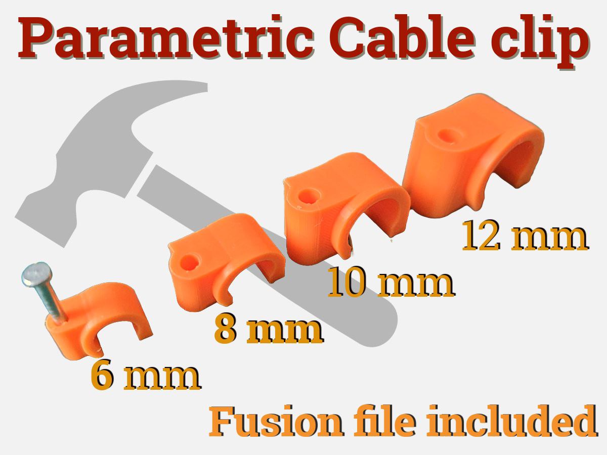 Parametric Cable Clip