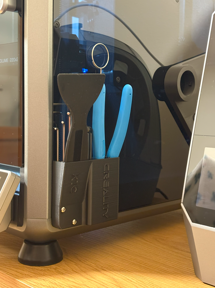 Creality K1/K1C tool holder for basic tools