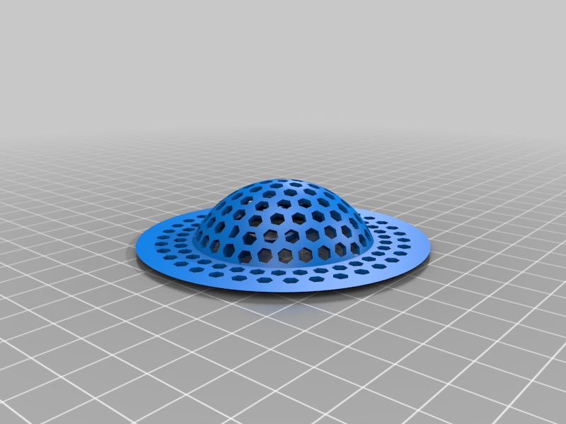 Customizable Geodesic Kitchen Sink Drain Strainer - photo 2