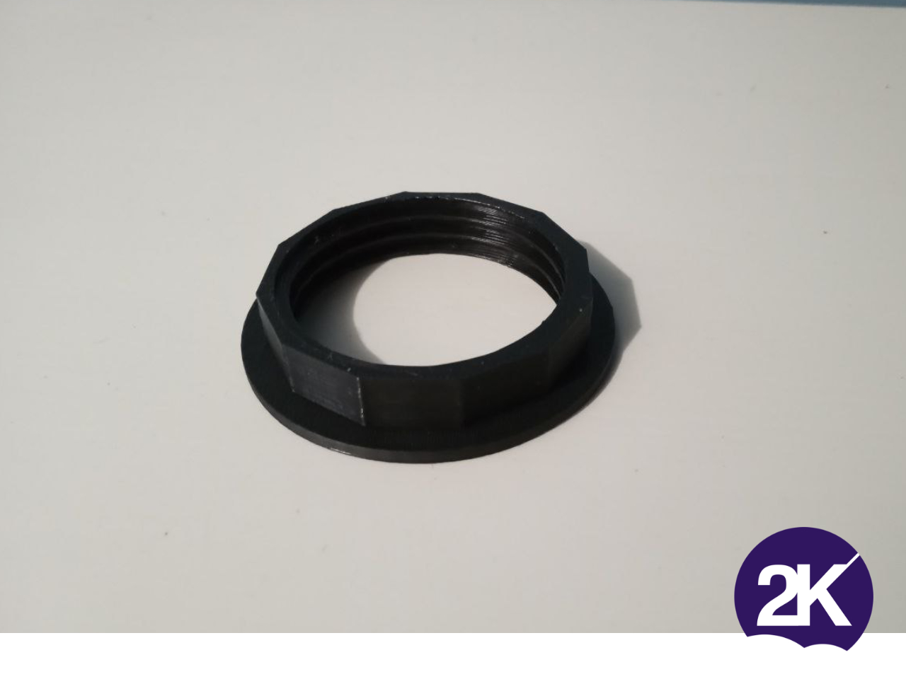 Replacement Nut for E27 Lamp Socket, easy to print - photo 2