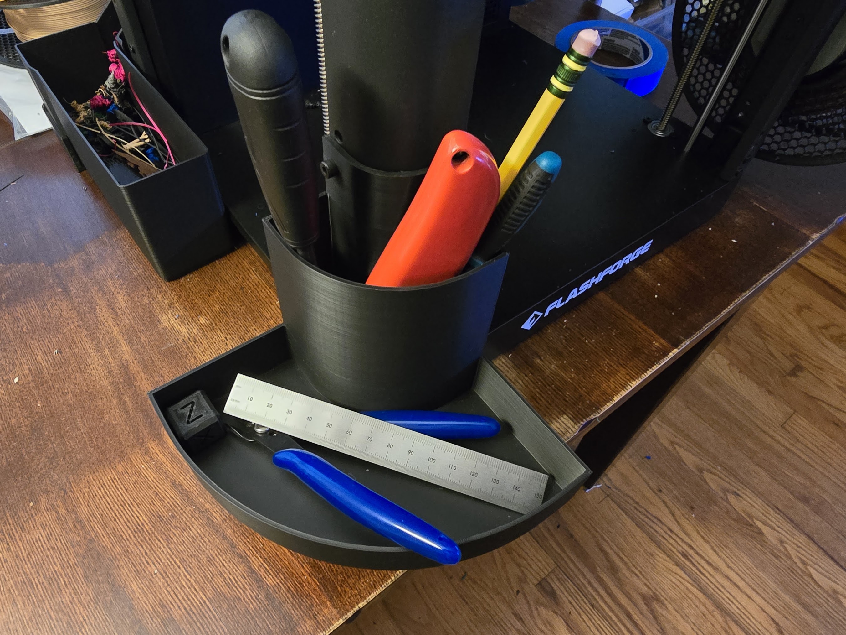 Flashforge AD5x radial tool slot and tray - photo 3