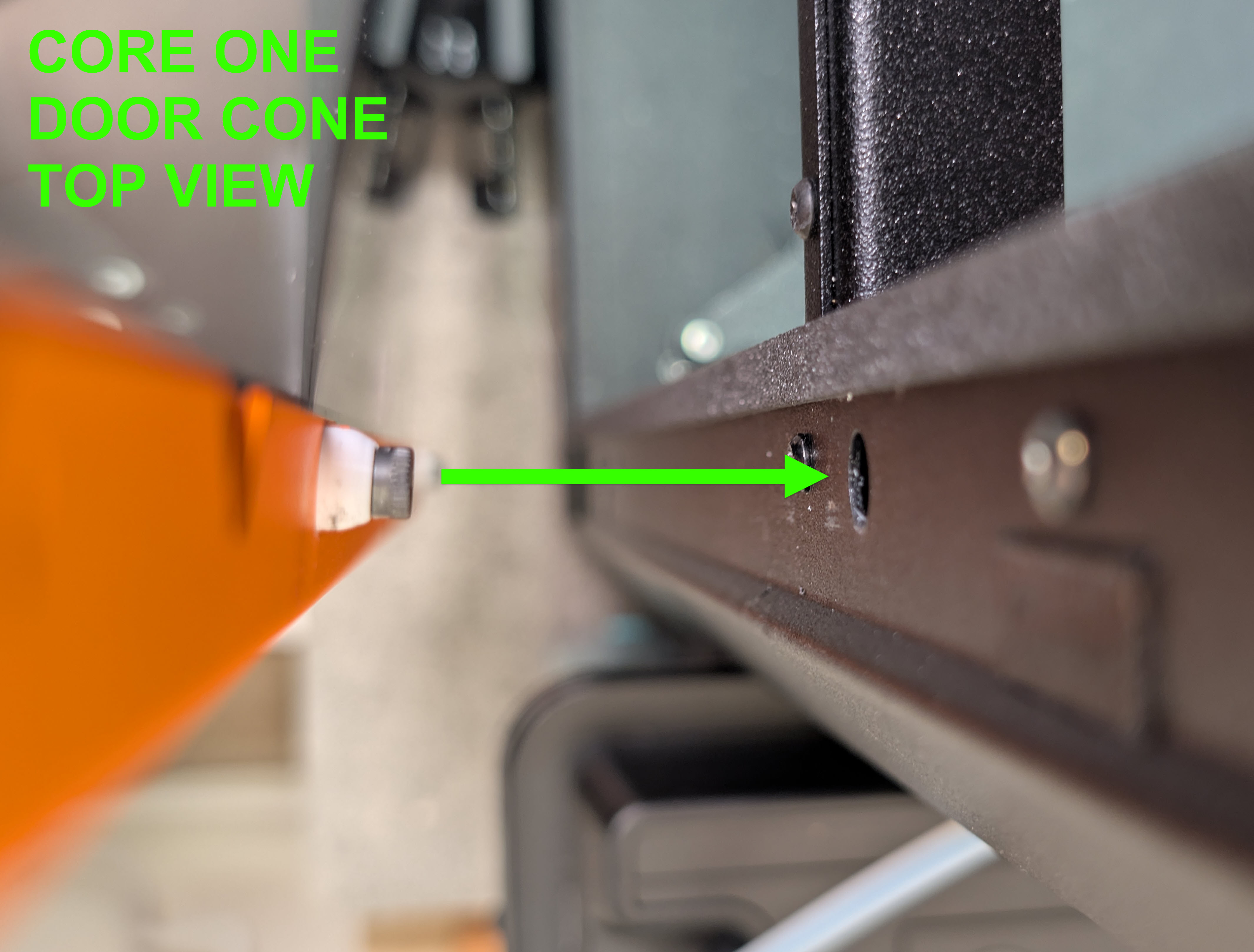 CoreOne Door Cone Improves Frame Stiffness