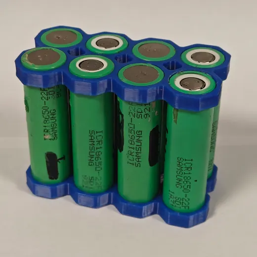 18650 Battery Spacer Grid | Octagonal (8-28 Cells) - photo 2